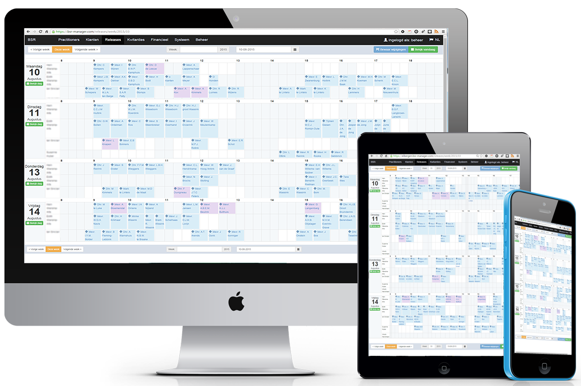 Home Page - Body Stress Release Praktijk Manager - Voor elke BSR Praktijk